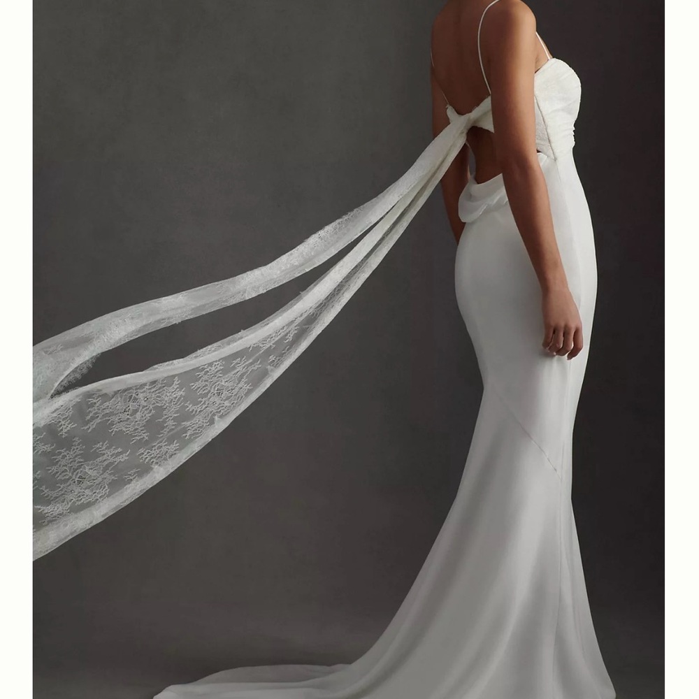 Savannah Miller Emmy Sweetheart Mermaid Wedding Gown